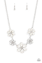 Load image into Gallery viewer, Fiercely Flowering White Necklaces
